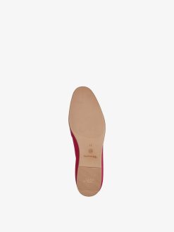 Tamaris Babouche En Cuir - Rose | Chaussures Basses Et Pantoufles