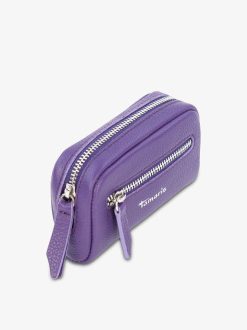 Tamaris Etui A Cles En Cuir - Violet | Sacs Et Sacs A Dos