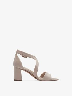 Tamaris Sandale A Talon - Beige | Des Sandales