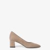 Tamaris Escarpins En Cuir - Beige | Pompes