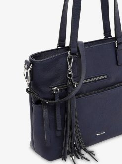 Tamaris Sac Shopping - Bleu | Sacs Et Sacs A Dos