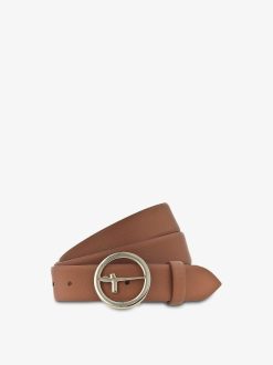 Tamaris Ceinture En Cuir - Marron | Ceintures