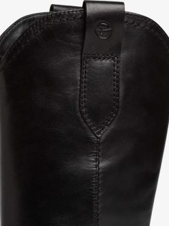 Tamaris Bottine En Cuir - Noir | Bottines