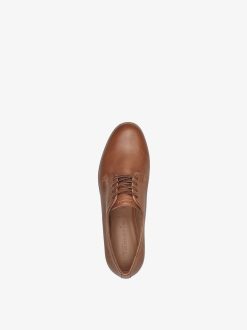 Tamaris Chaussures Basses En Cuir - Marron | Chaussures Basses Et Pantoufles