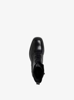 Tamaris Bottine En Cuir - Noir | Bottines