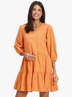 Tamaris Robe - Orange | Robes Et Jupes