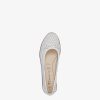 Tamaris Ballerine En Cuir - Blanc | Ballerines