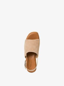 Tamaris Sandale A Talon - Beige | Des Sandales