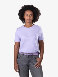 Tamaris Ceinture En Cuir - Violet | Ceintures