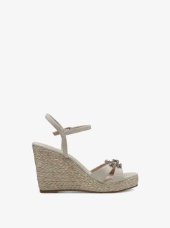 Tamaris Sandale A Talon - Beige | Des Sandales