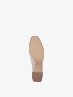 Tamaris Escarpins En Cuir - Beige | Pompes