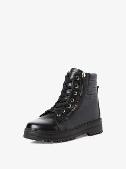 Tamaris Bottine En Cuir - Noir | Bottines