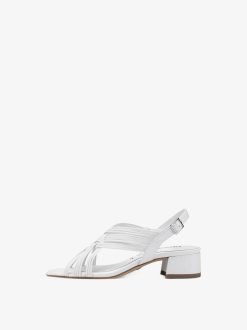 Tamaris Sandale A Talon - Blanc | Des Sandales