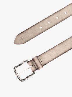 Tamaris Ceinture En Cuir - Beige | Ceintures