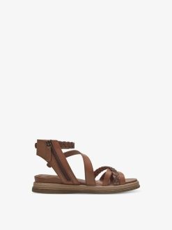 Tamaris Sandale A Talon - Marron | Des Sandales