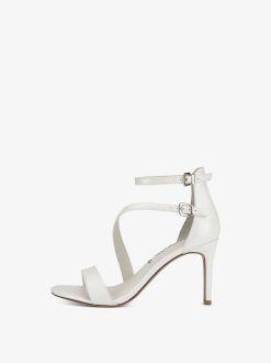 Tamaris Sandale A Talon - Blanc | Des Sandales