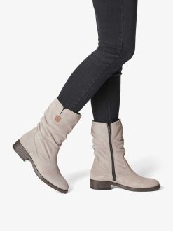 Tamaris Bottine En Cuir - Marron | Bottines