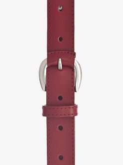 Tamaris Ceinture En Cuir - Rouge | Ceintures