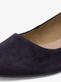 Tamaris Ballerine En Cuir - Bleu | Ballerines