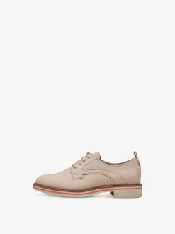 Tamaris Chaussures Basses En Cuir - Beige | Chaussures Basses Et Pantoufles