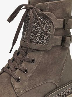 Tamaris Bottine En Cuir - Marron | Bottines