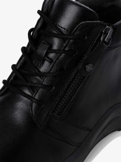 Tamaris Bottine En Cuir - Noir | Bottines