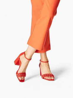 Tamaris Sandale A Talon - Orange | Des Sandales