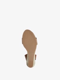 Tamaris Sandale A Talon - Marron | Des Sandales