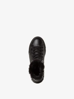 Tamaris Bottine En Cuir - Doublure Chaude Noire | Bottines