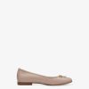 Tamaris Ballerine En Cuir - Rose | Ballerines