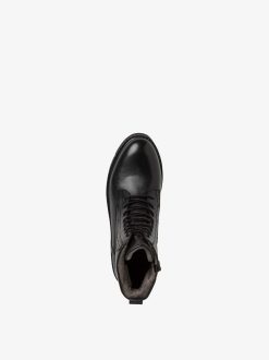 Tamaris Bottine En Cuir - Noir | Bottines