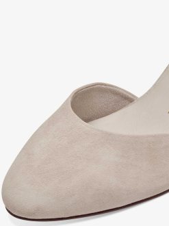 Tamaris Escarpins En Cuir - Beige | Pompes