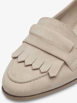 Tamaris Babouche En Cuir - Beige | Chaussures Basses Et Pantoufles