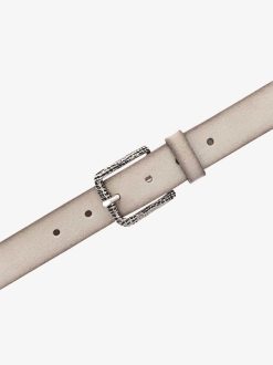 Tamaris Ceinture En Cuir - Beige | Ceintures