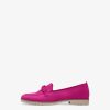 Tamaris Babouche En Cuir - Rose | Chaussures Basses Et Pantoufles