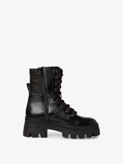 Tamaris Bottine En Cuir - Noir | Bottines