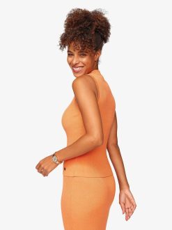 Tamaris Haut - Orange | Chemises Et Hauts