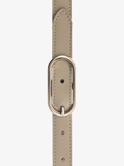 Tamaris Ceinture En Cuir - Beige | Ceintures