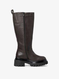 Tamaris Bottes En Cuir - Vert | Bottes