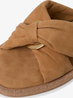 Tamaris Mule En Cuir - Marron | Mules