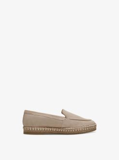 Tamaris Espadrille En Cuir - Beige | Chaussures Basses Et Pantoufles