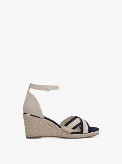 Tamaris Sandale A Talon - Bleu | Des Sandales