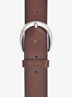 Tamaris Ceinture En Cuir - Marron | Ceintures