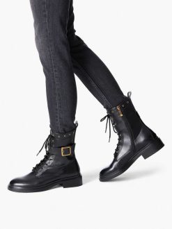 Tamaris Bottine En Cuir - Noir | Bottines