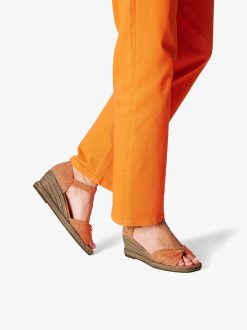 Tamaris Sandale A Talon - Orange | Des Sandales