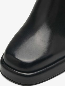 Tamaris Bottine En Cuir - Noir | Bottines