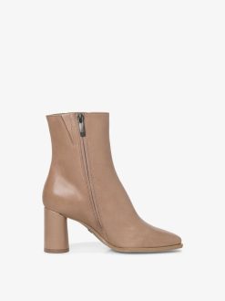 Tamaris Bottine En Cuir - Marron | Bottines