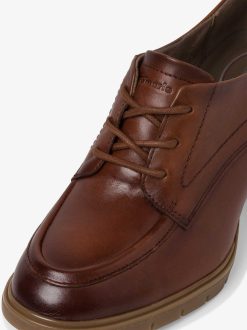 Tamaris Trotteur En Cuir - Marron | Chaussures Basses Et Pantoufles