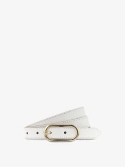 Tamaris Ceinture En Cuir - Blanc | Ceintures