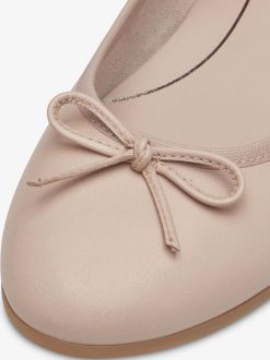 Tamaris Ballerine En Cuir - Rose | Ballerines